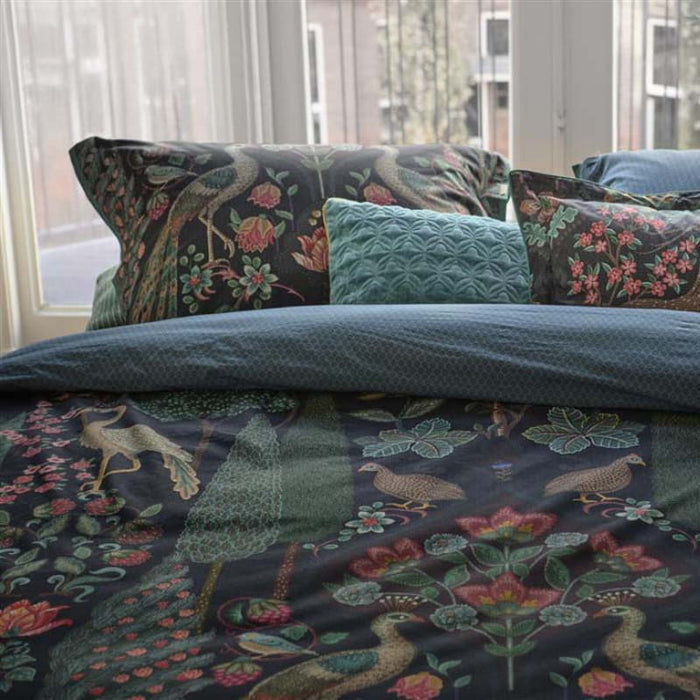Pip Studio Pavoni Dark Blue Quilt Cover Set
