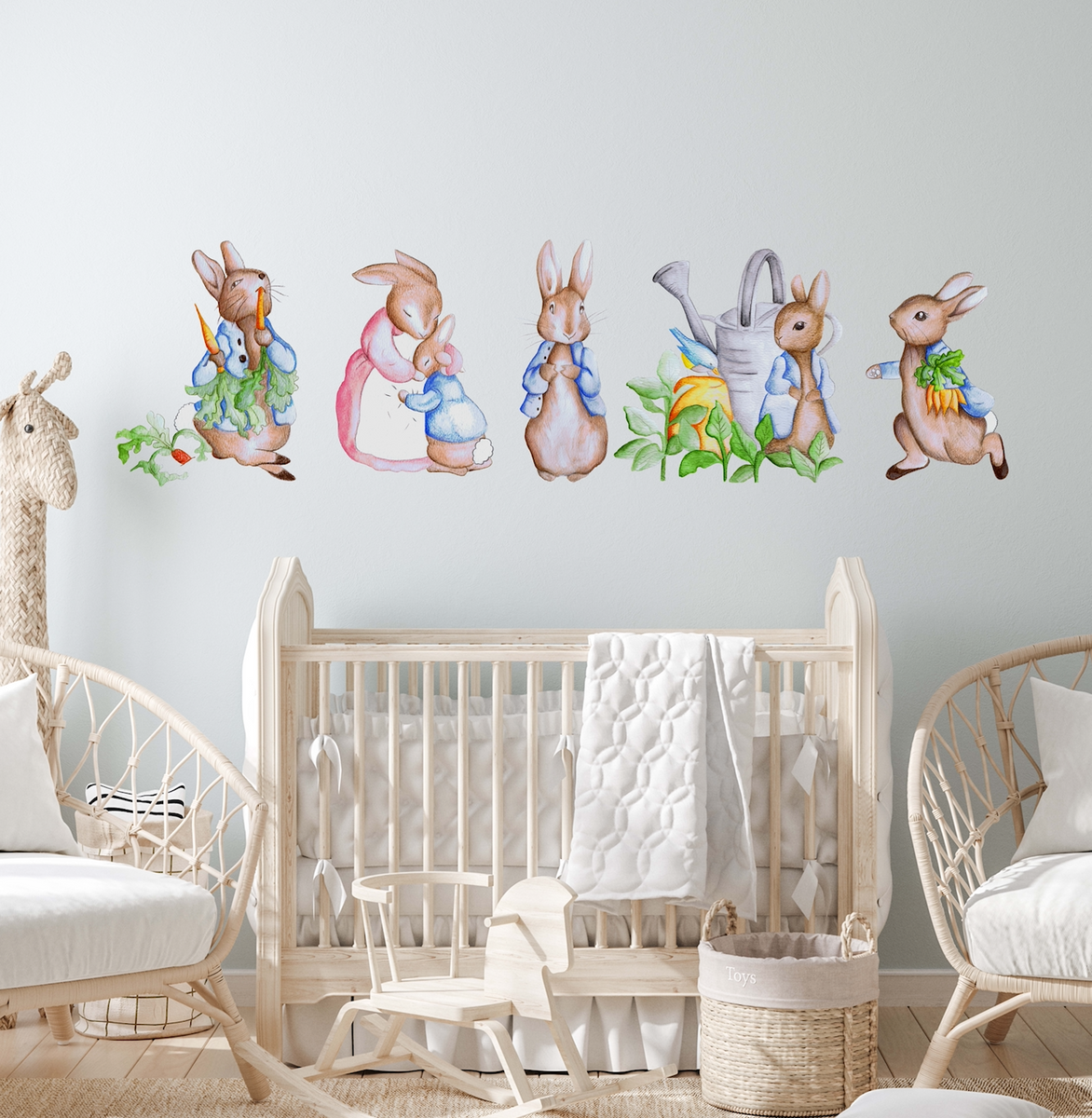 Peter Rabbit Wall Decals – Nursery Wall Stickers Australia